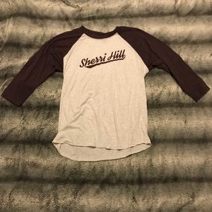 EXTREMELY RARE SHERRI HILL BASEBALL TEE (Large)